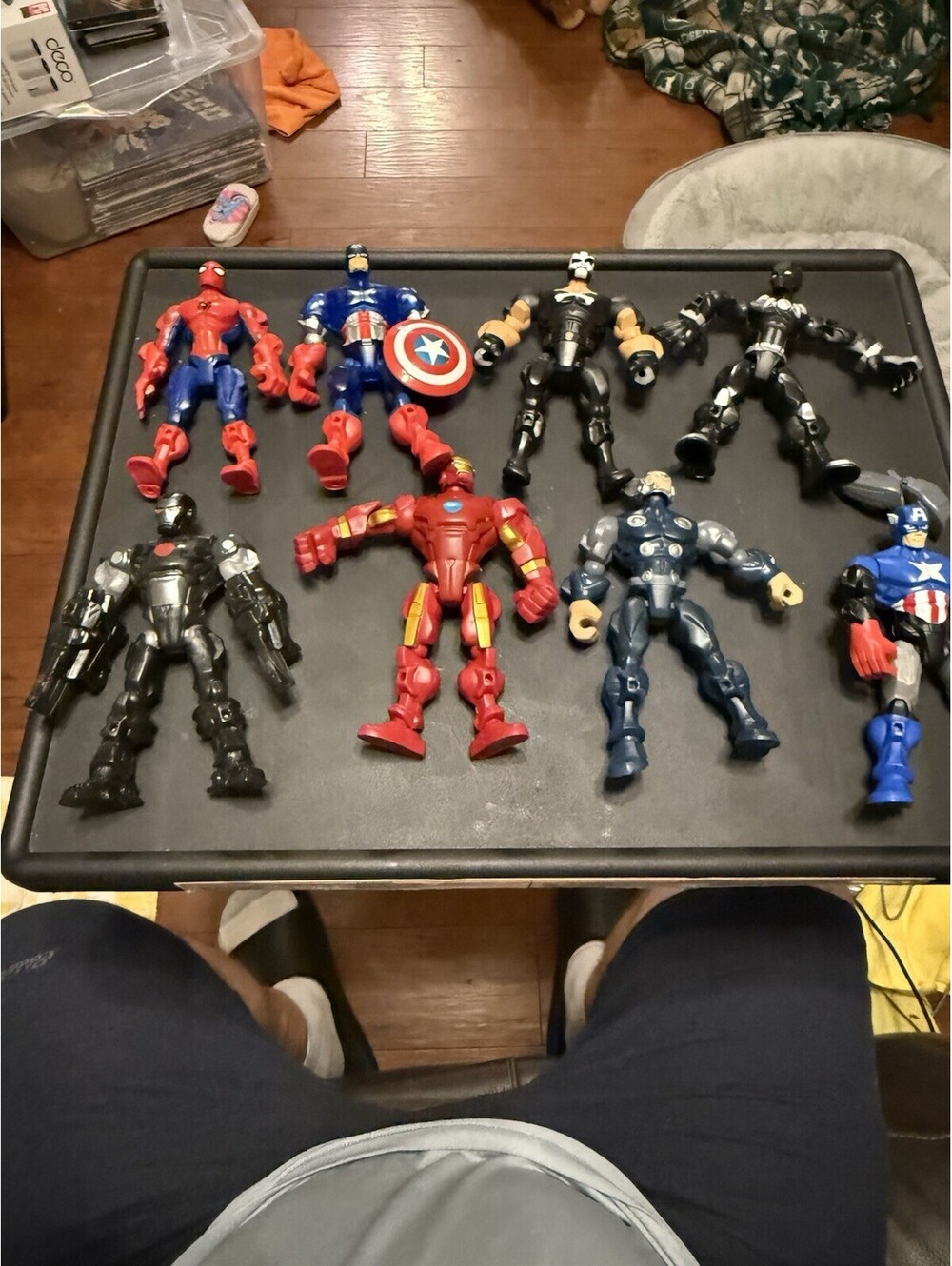 Hasbro Marvel Super Hero Mashers Action Figures Assorted Lot Captain America